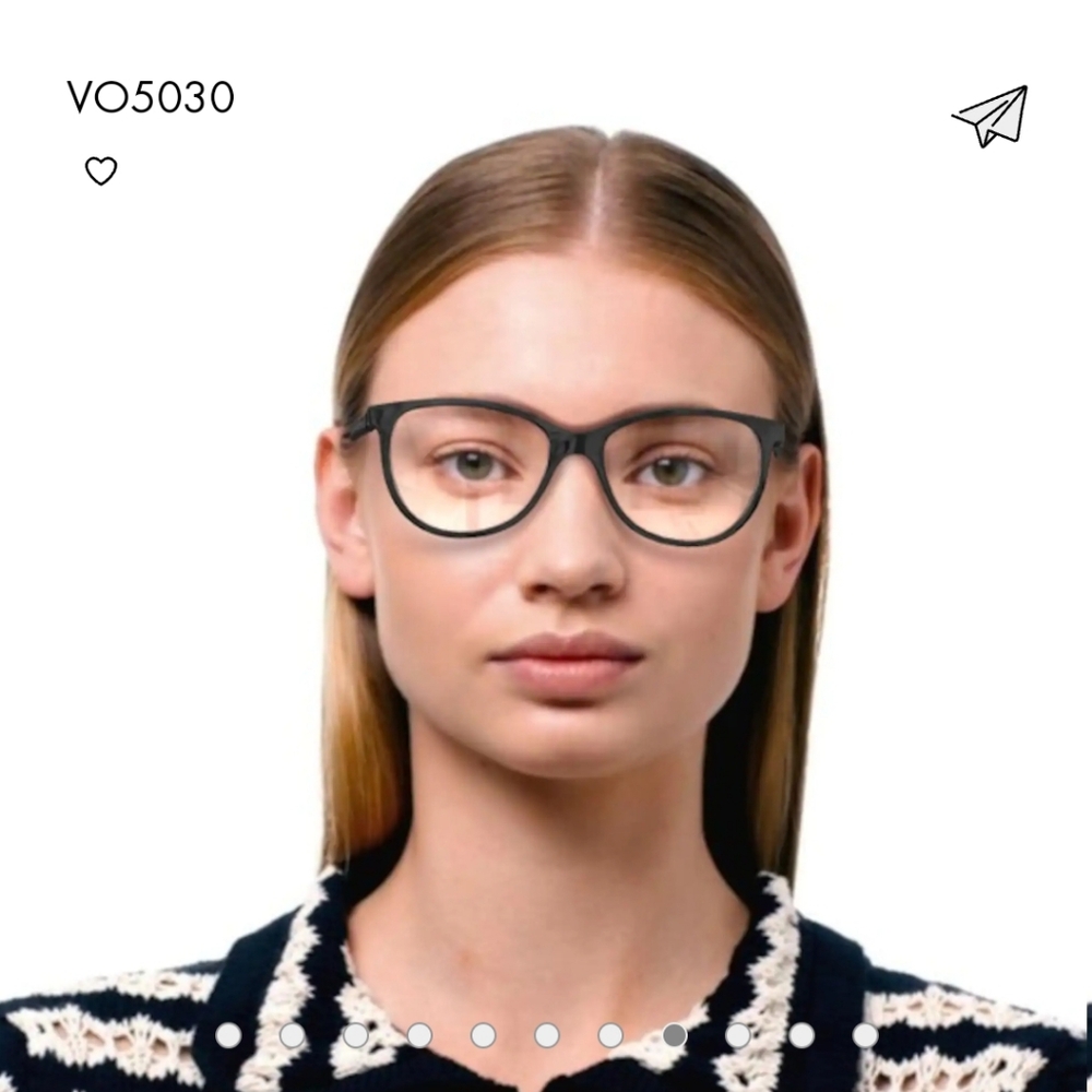 Vogue eyeglasses VO 5030 black 53 16 140